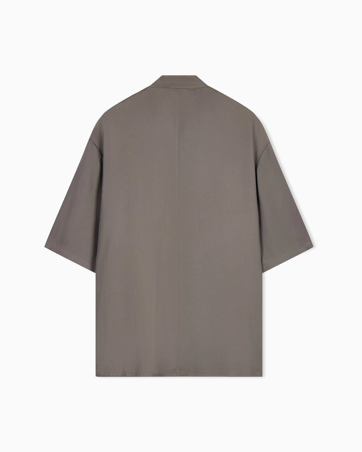 Guru collar viscose twill shirt
