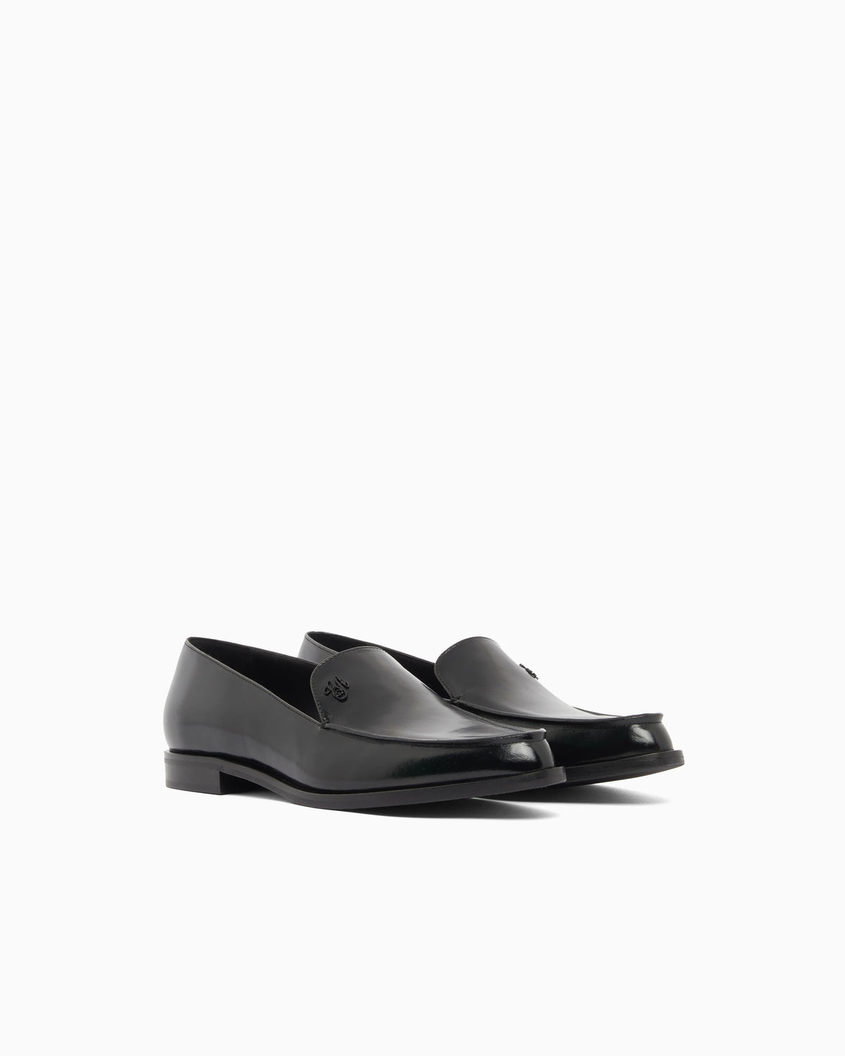 Icon shiny polished leather loafers