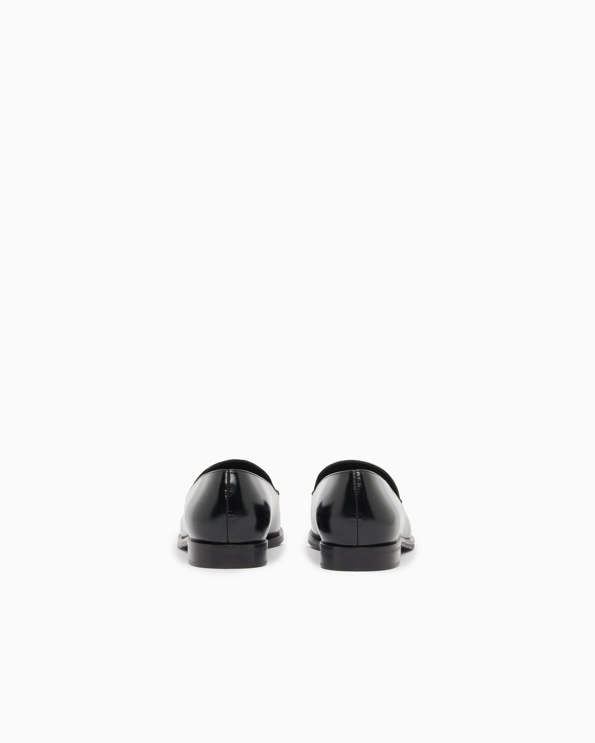 Icon shiny polished leather loafers
