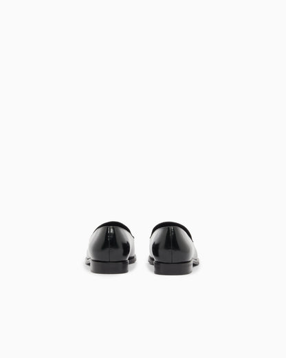 Icon shiny polished leather loafers