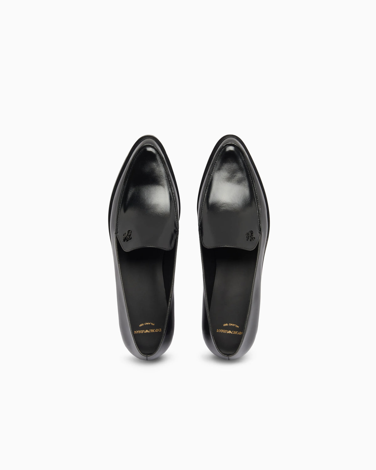 Icon shiny polished leather loafers