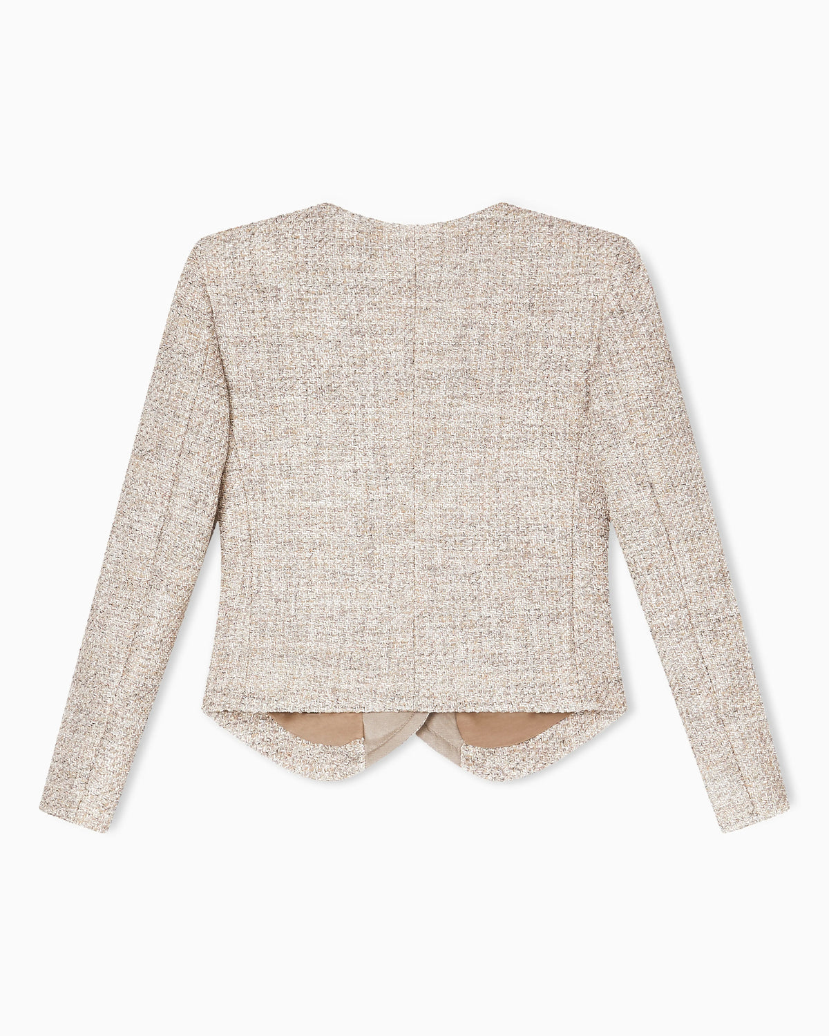 Icon mélange tweed jacket