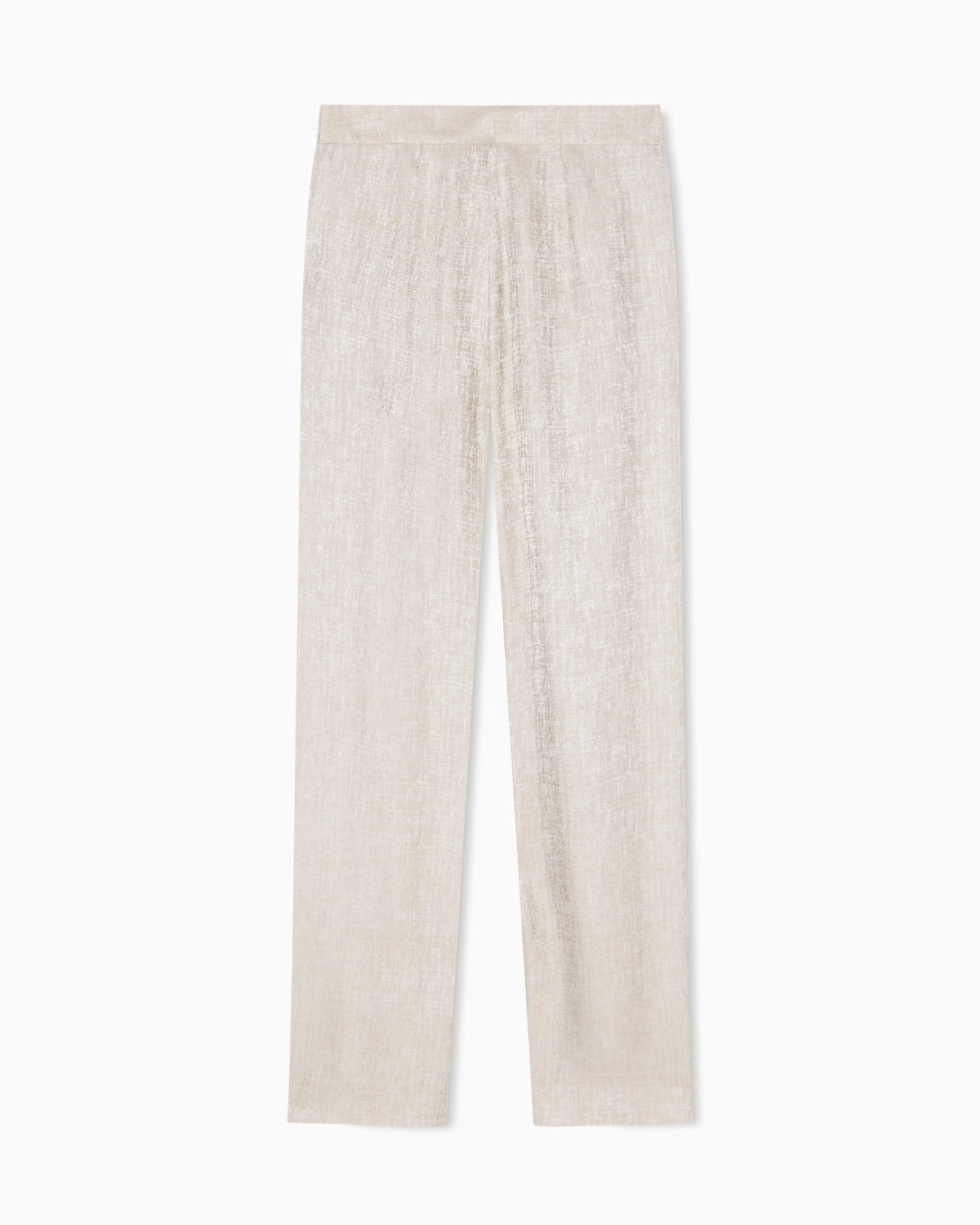 Icon trousers in armure jacquard