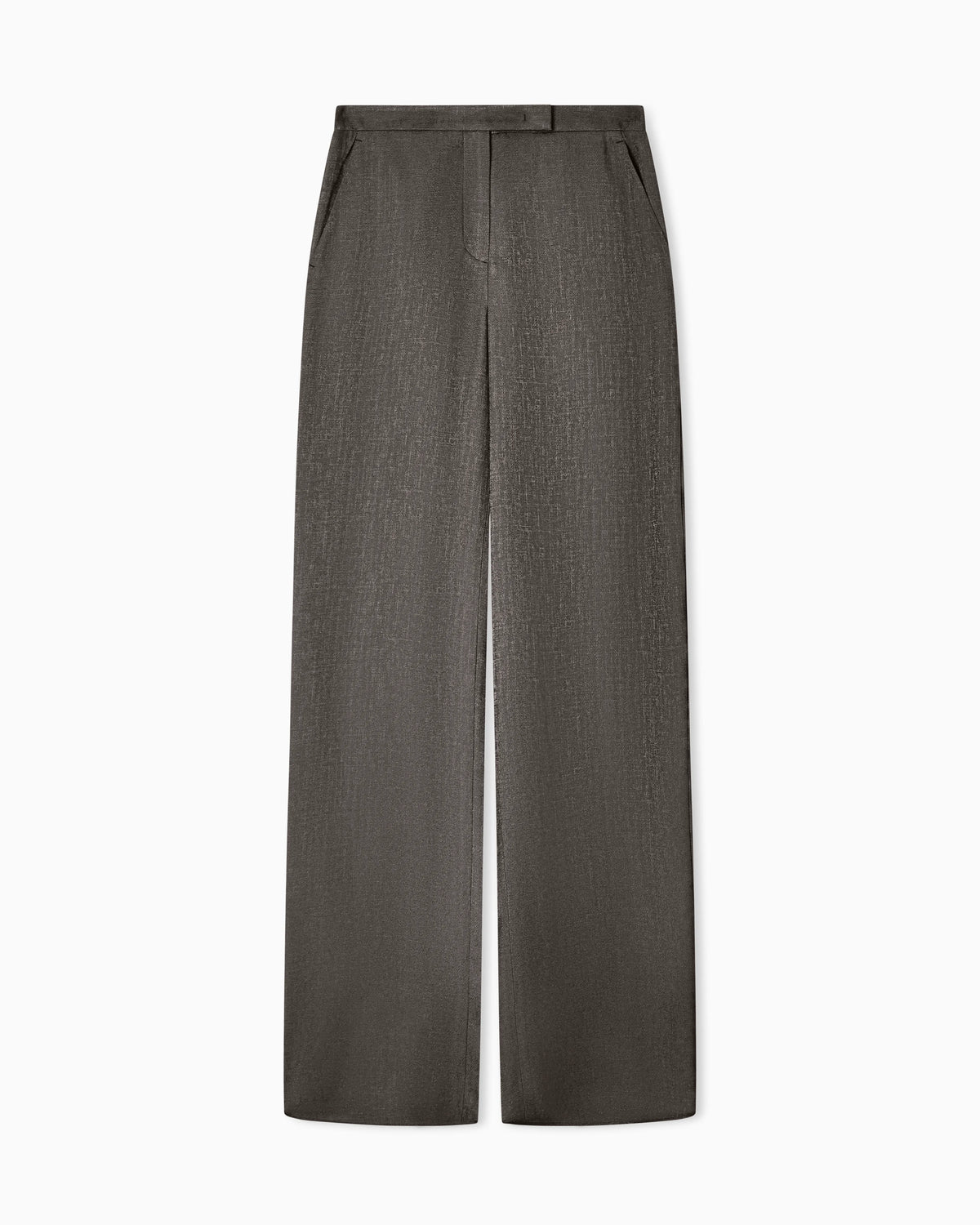 Icon trousers in armure jacquard