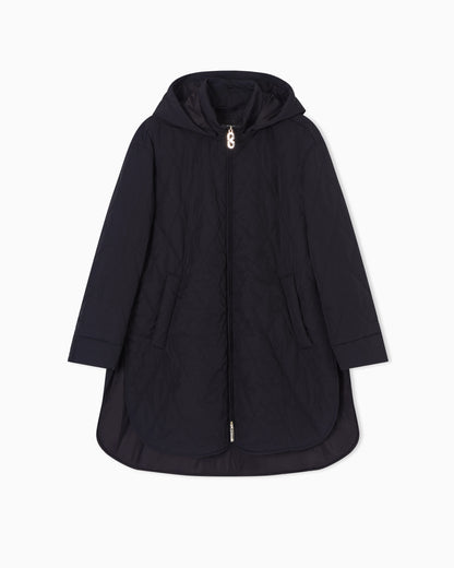 Lunar New Year quilted nylon taffeta parka