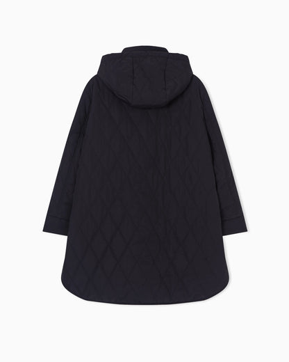 Lunar New Year quilted nylon taffeta parka