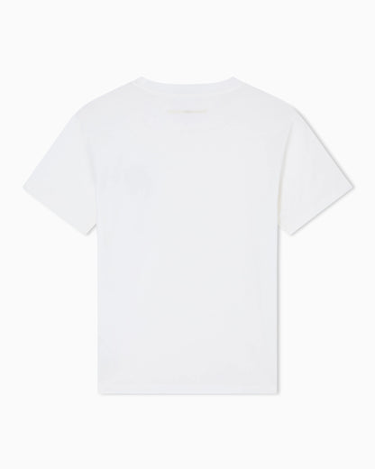 Lunar New Year slim-fit jersey T-shirt with rhinestone outline