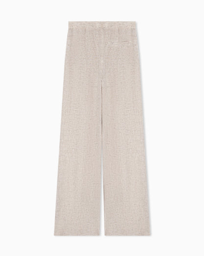 Linen chambray trousers