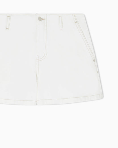 Regular-fit shorts in garment-dyed drill