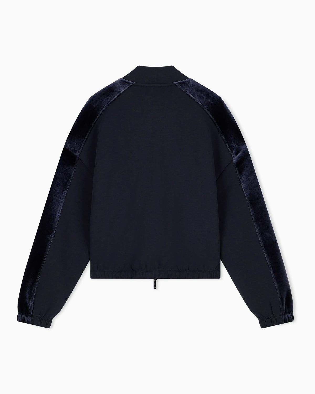 Double jersey blouson with chenille tape Travel Essential