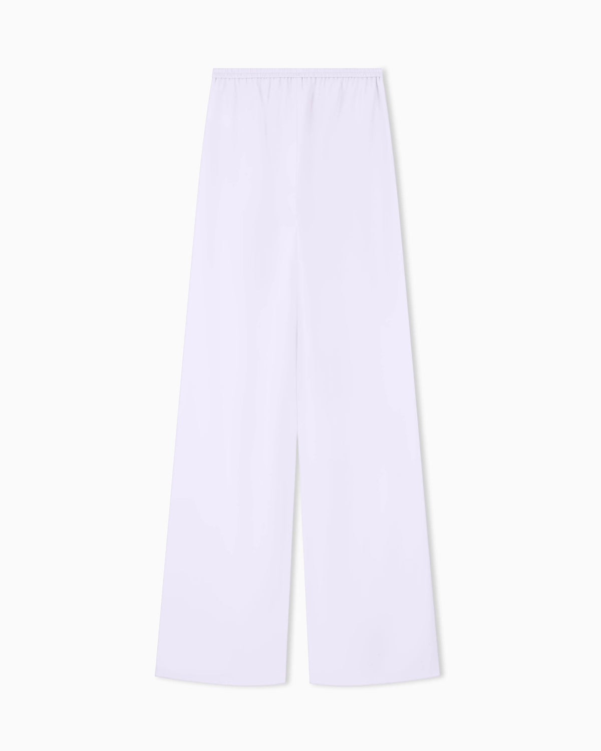Techno cady wide-leg trousers with an elasticated waistband