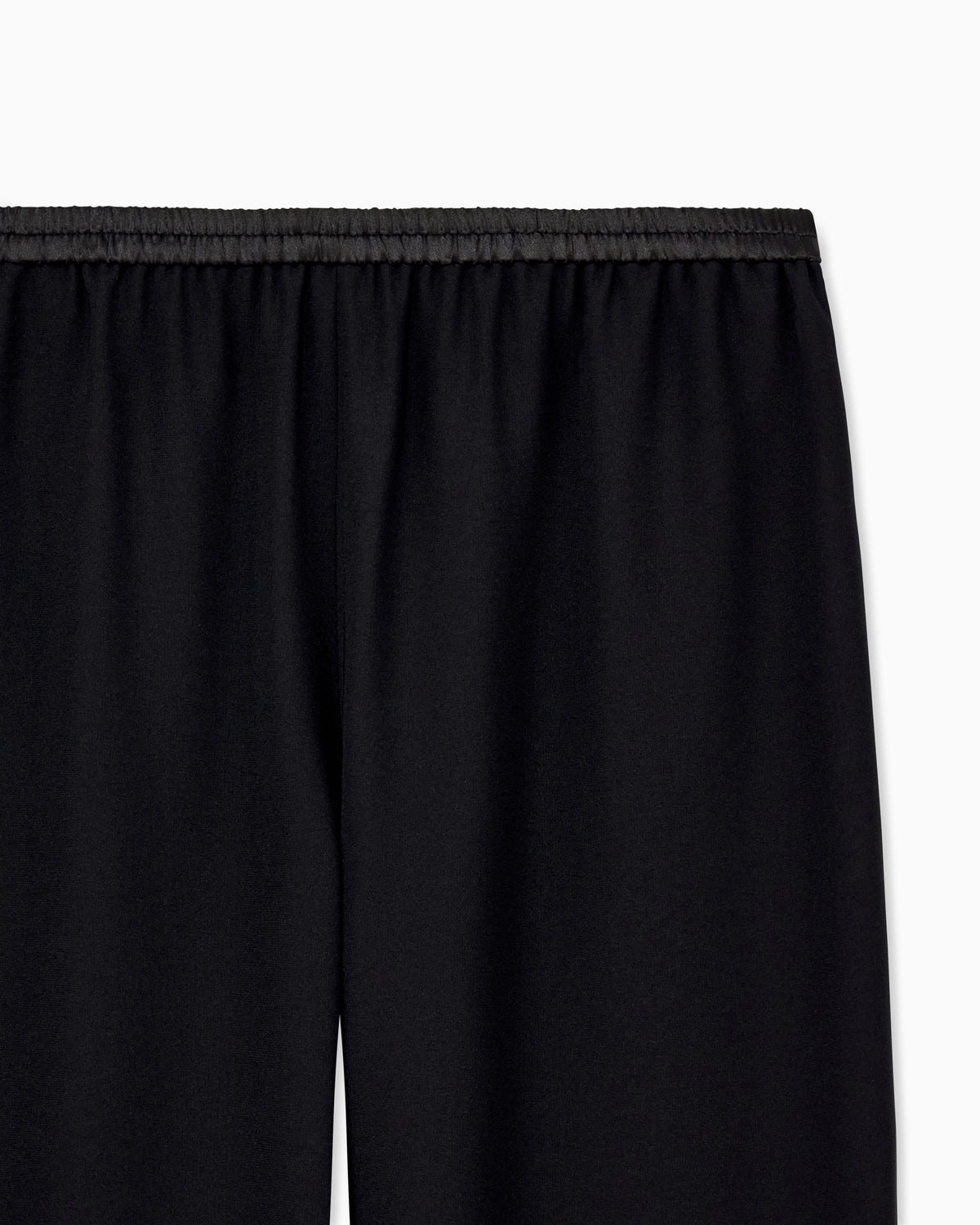 Techno cady wide-leg trousers with an elasticated waistband