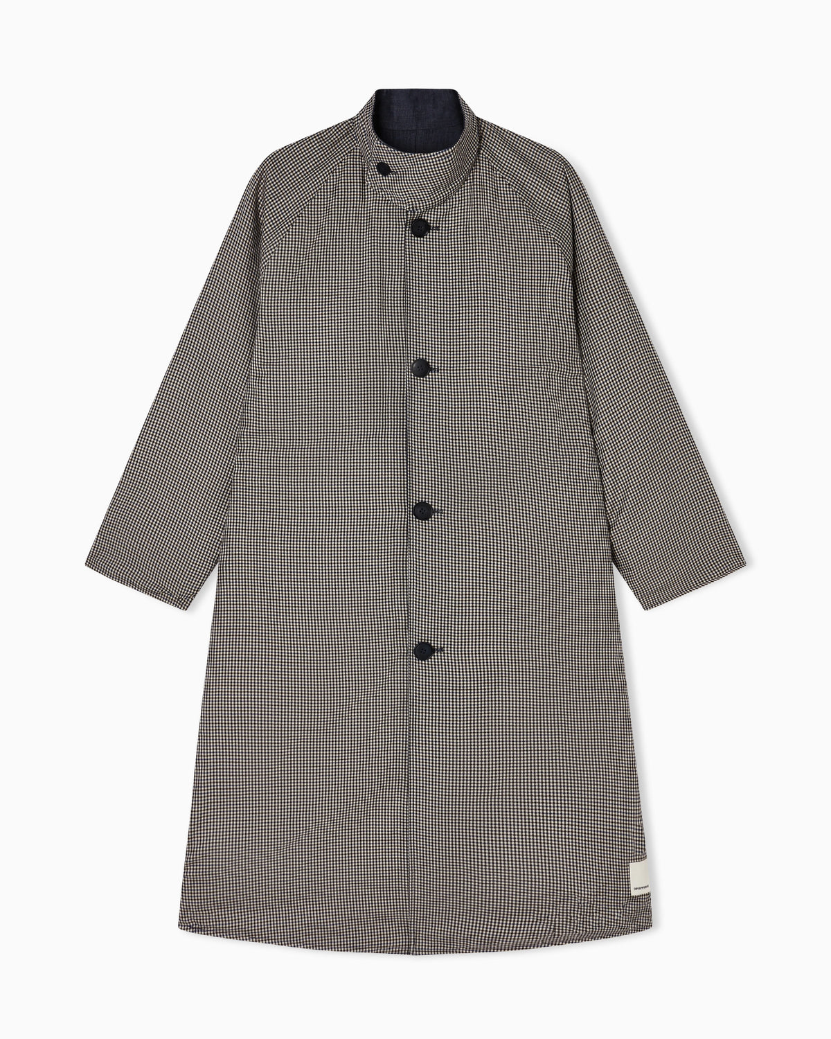 Eagle Club reversible denim trench coat