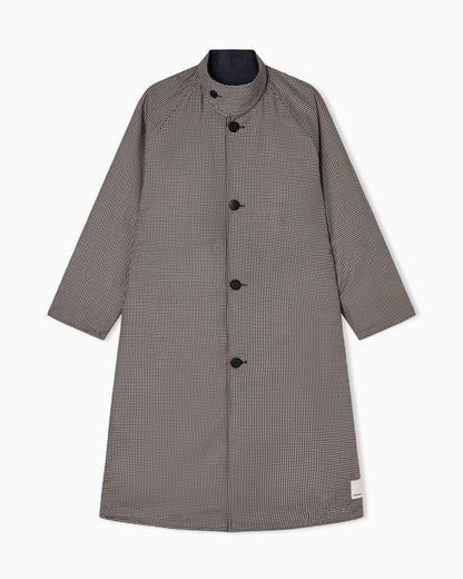 Eagle Club reversible denim trench coat