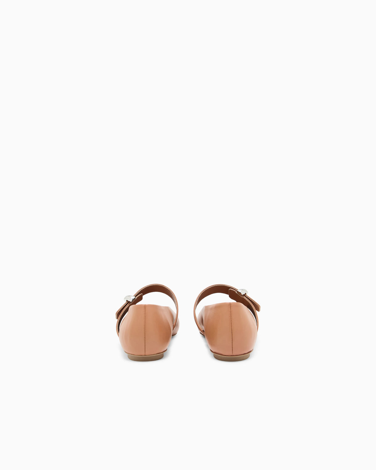 Nappa-leather ballerinas