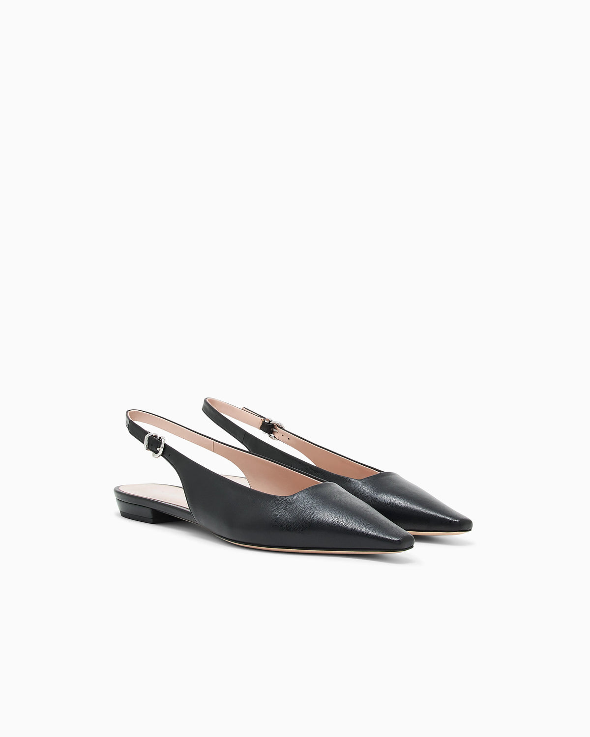 Ballet flat in nappa leather