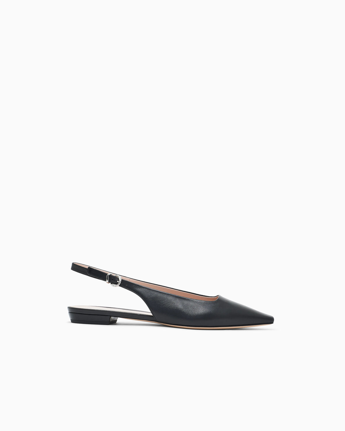 Ballet flat in nappa leather