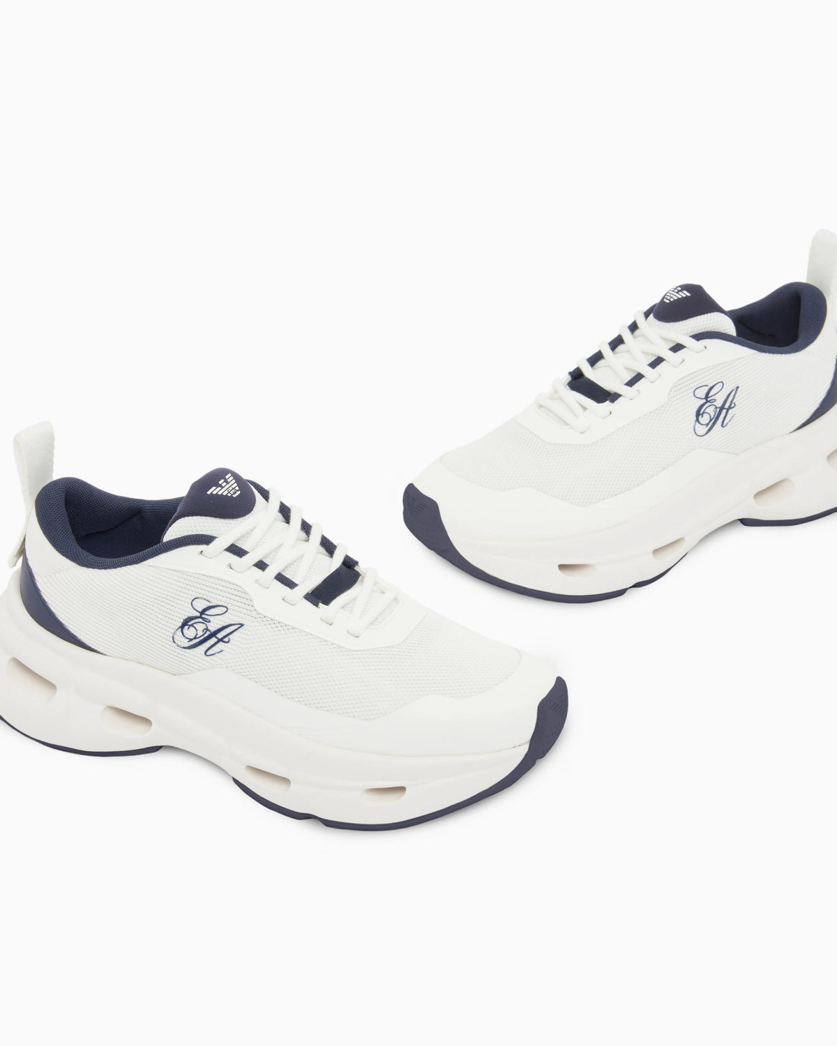 Technical knit sneakers