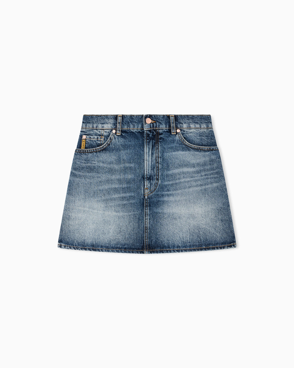 Armani Jeans denim miniskirt