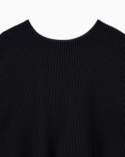 Cardigan in viscose ottoman with round neck and fringe