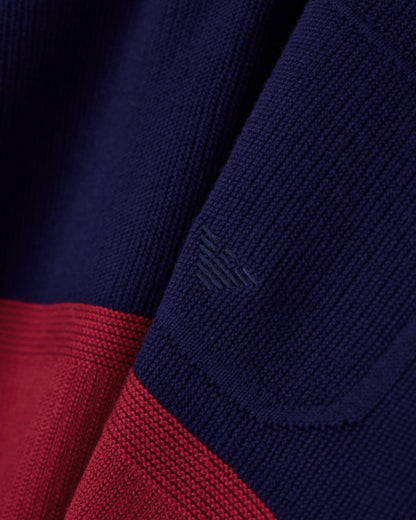 Boteh Capsule Collection polo-collar jumper