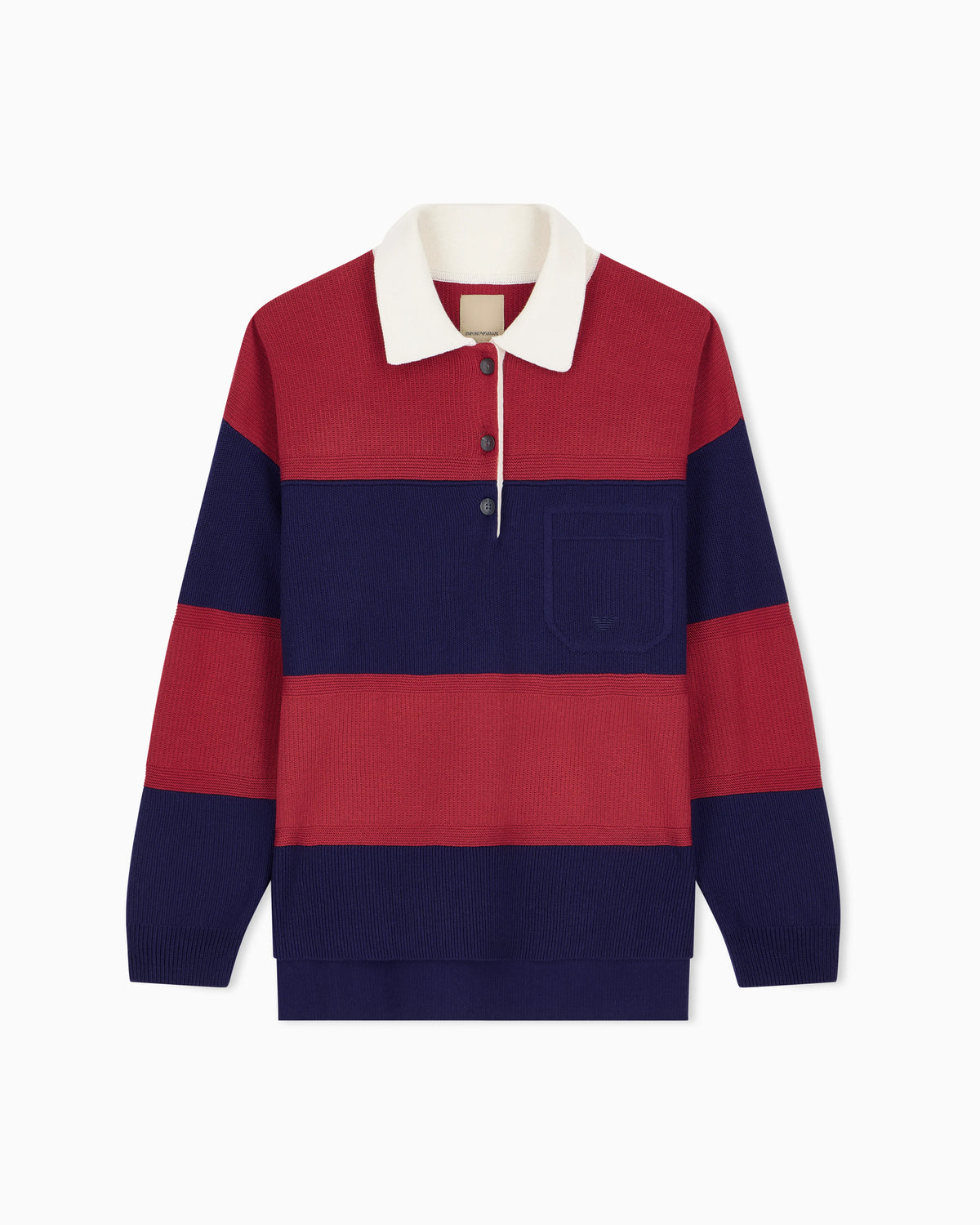 Boteh Capsule Collection polo-collar jumper