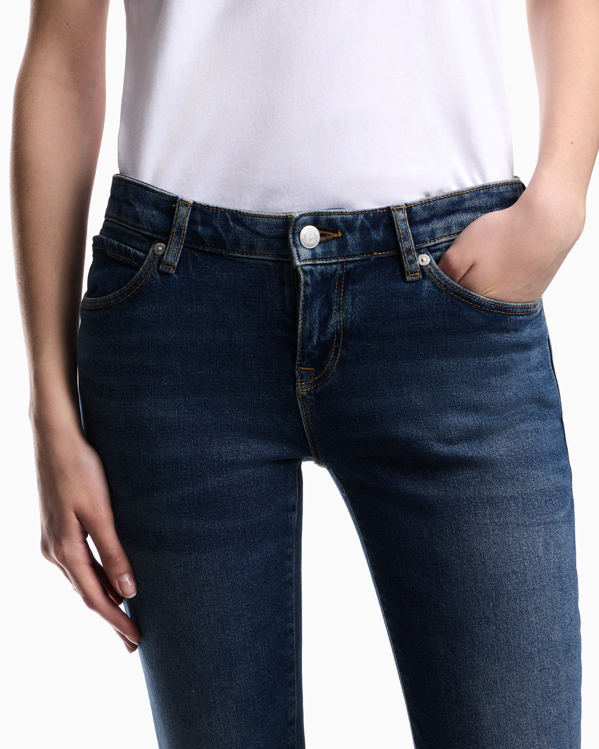 Jeans J06 skinny fit in stretch denim Armani Jeans