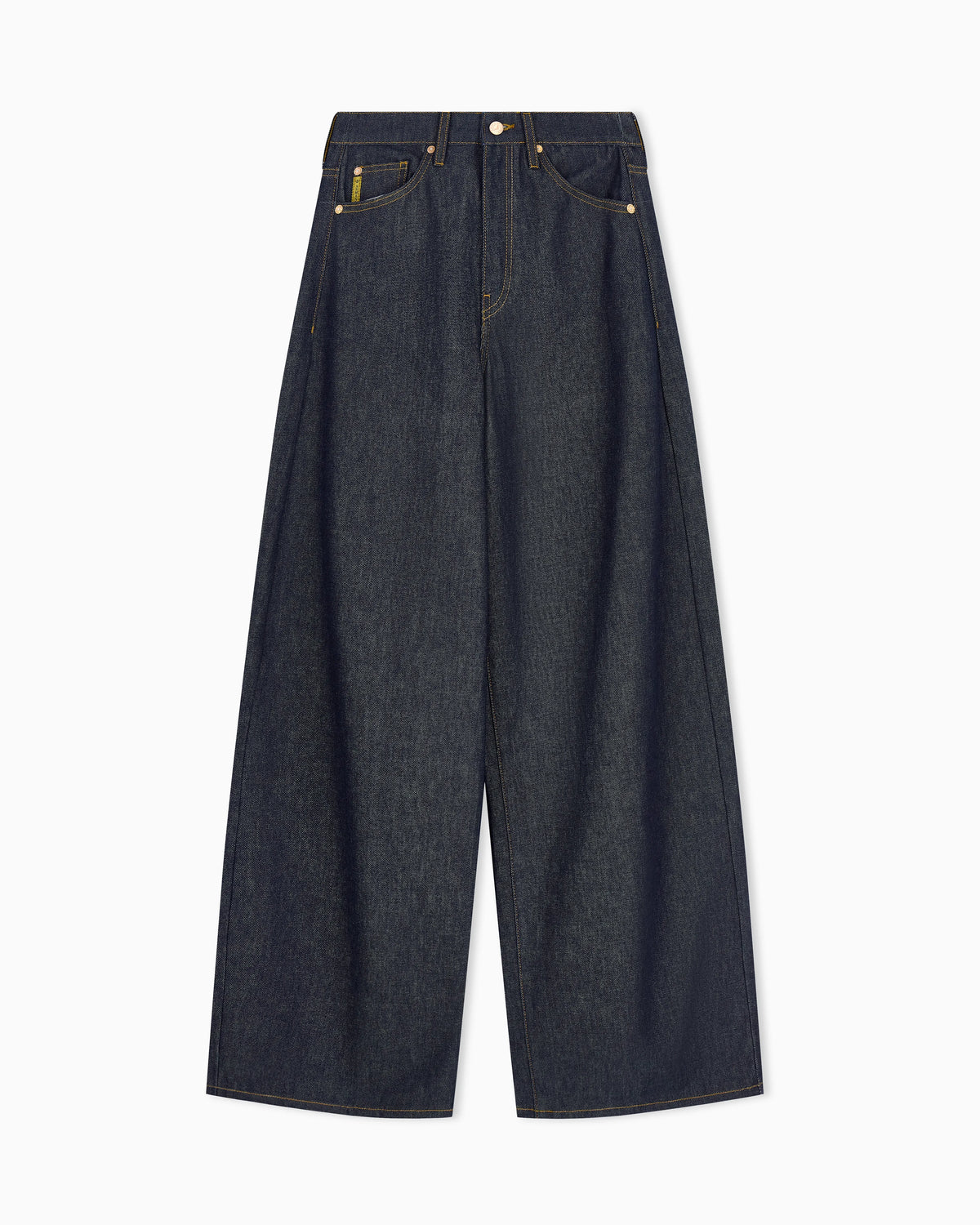 Five-pocket denim trousers