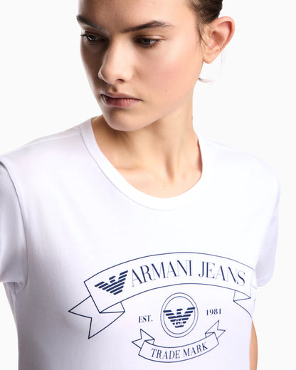 Armani Jeans jersey T-shirt with print