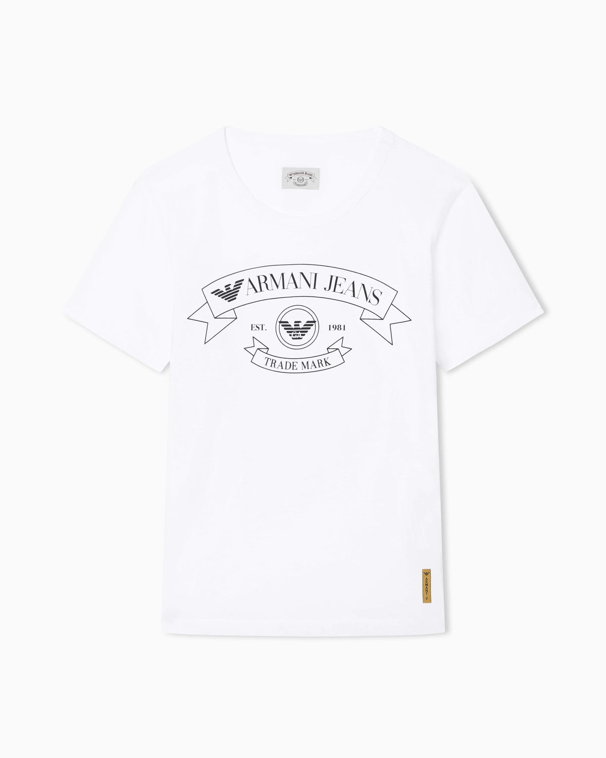 Armani Jeans jersey T-shirt with print