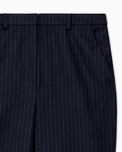 Pinstripe wool blend pants Signature Capsule