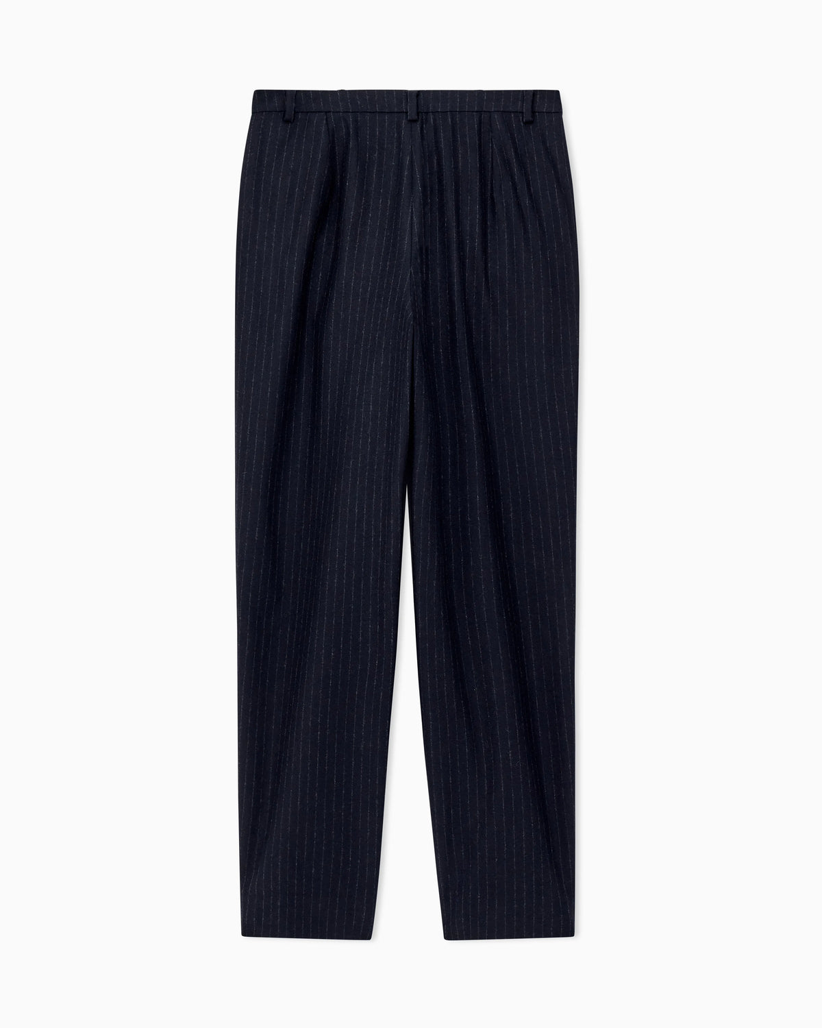 Pinstripe wool blend pants Signature Capsule