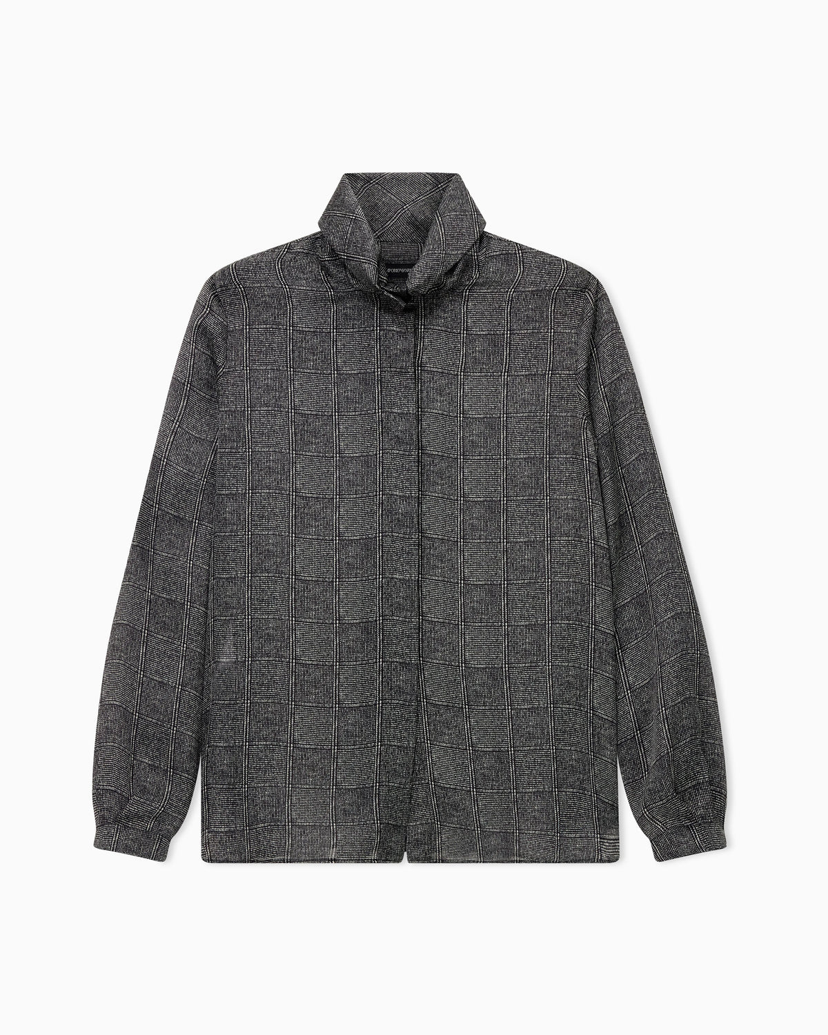 Printed satin shirt Signature Capsule