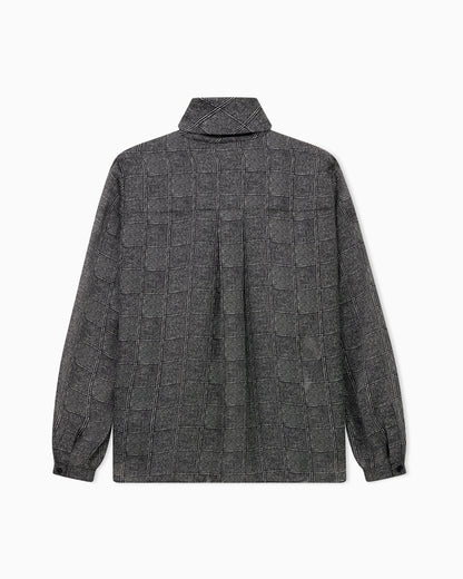 Printed satin shirt Signature Capsule