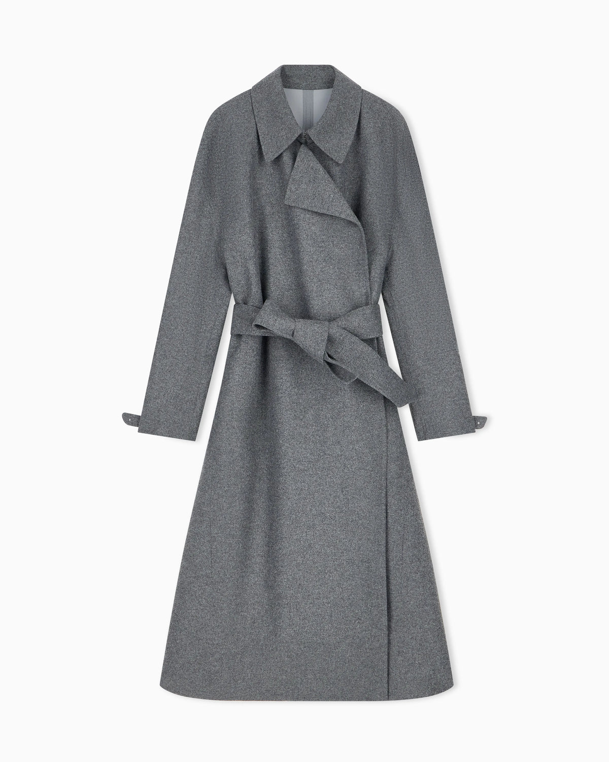 Water-repellent flannel-coated coat Signature Capsule