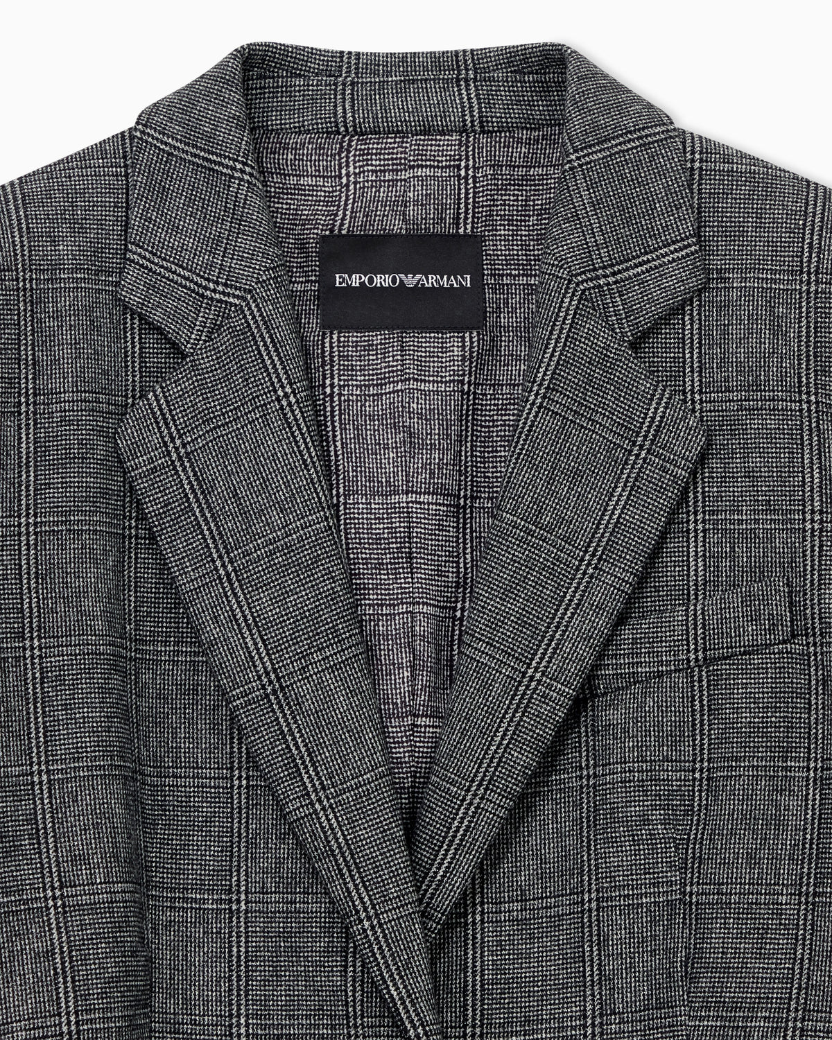 Signature Capsule check flannel blazer