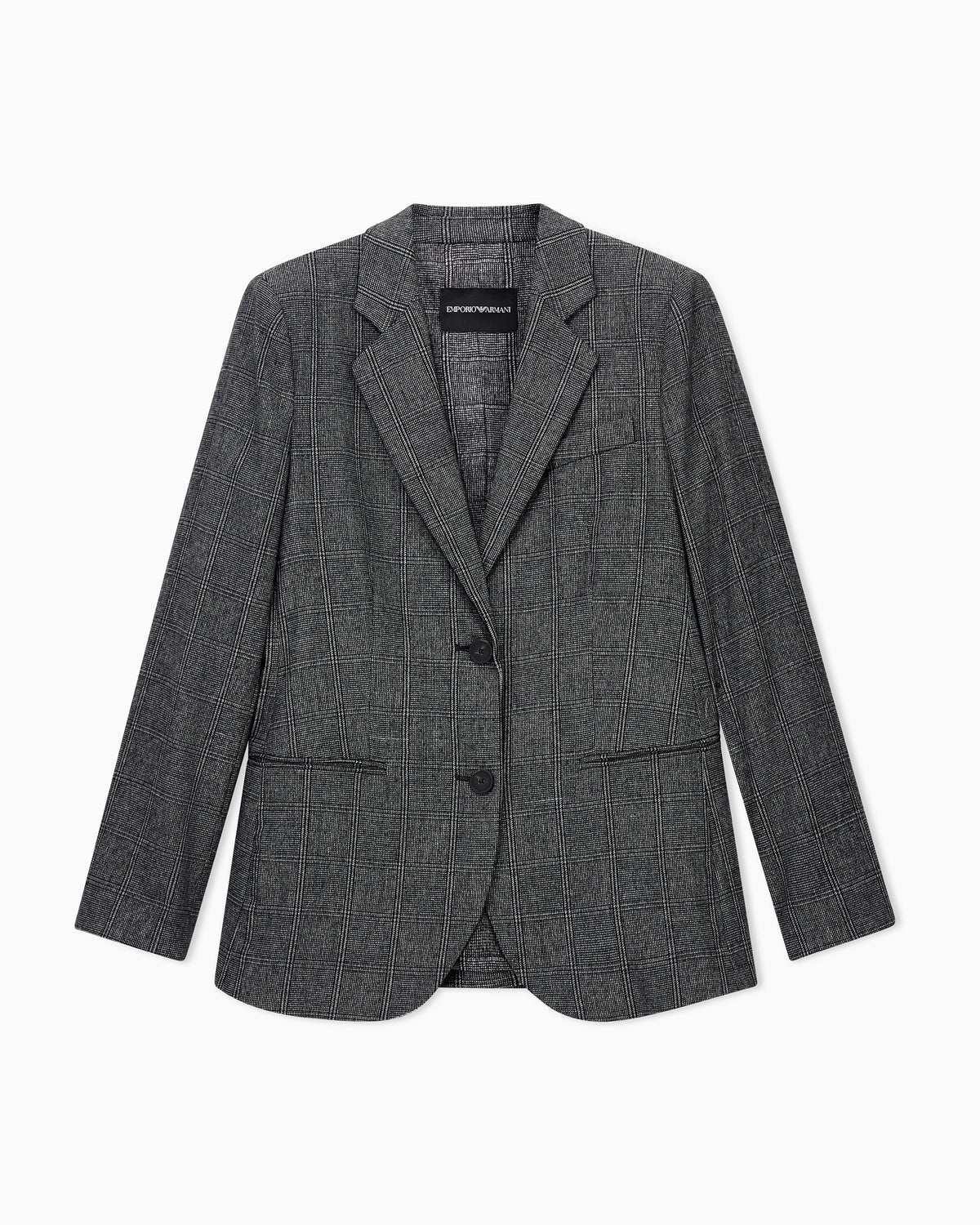 Signature Capsule check flannel blazer