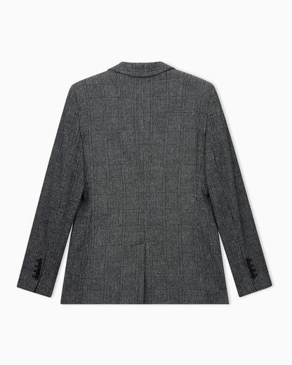 Signature Capsule check flannel blazer