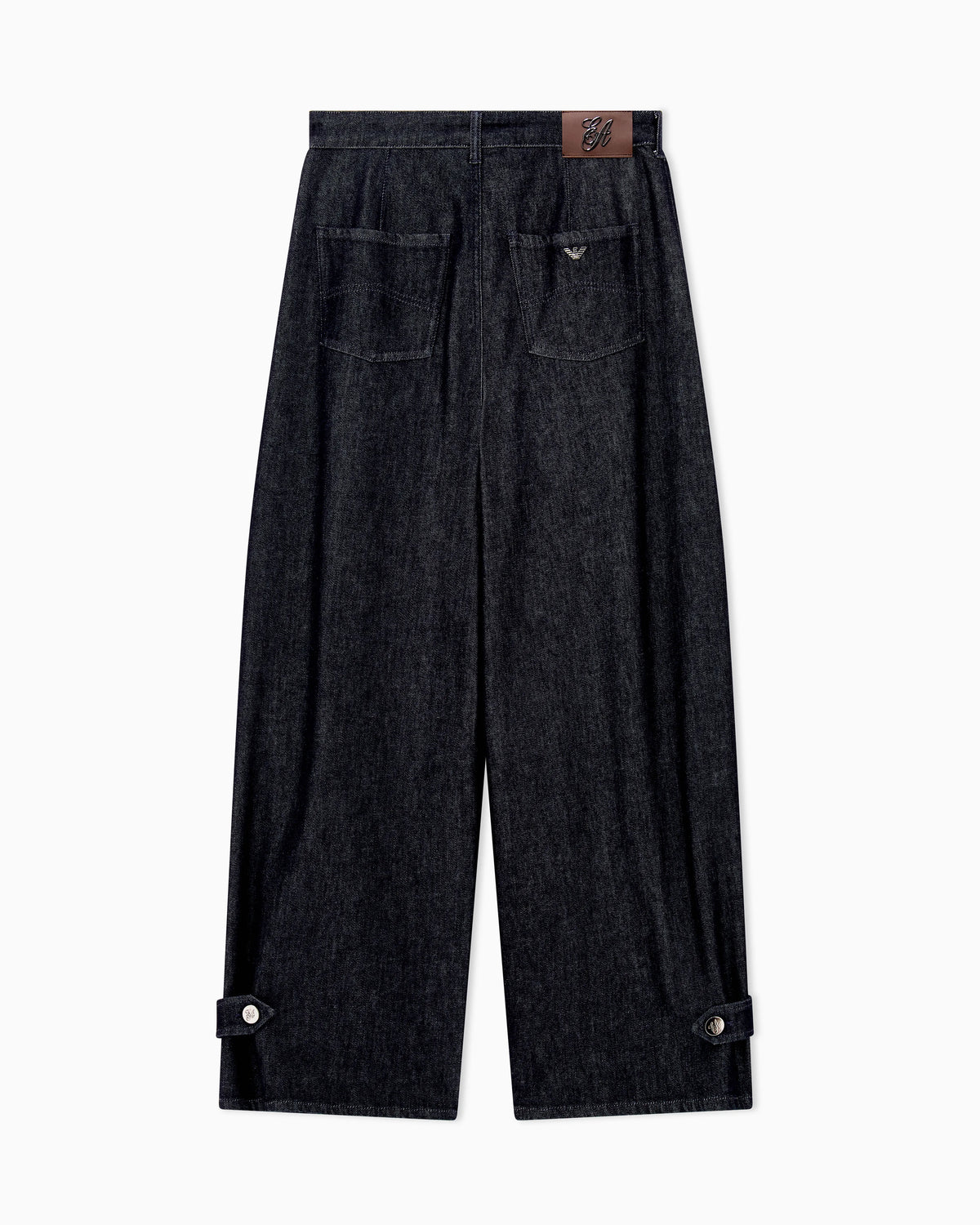 J6i relaxed fit jeans in rinse denim with pleats Signature Capsule