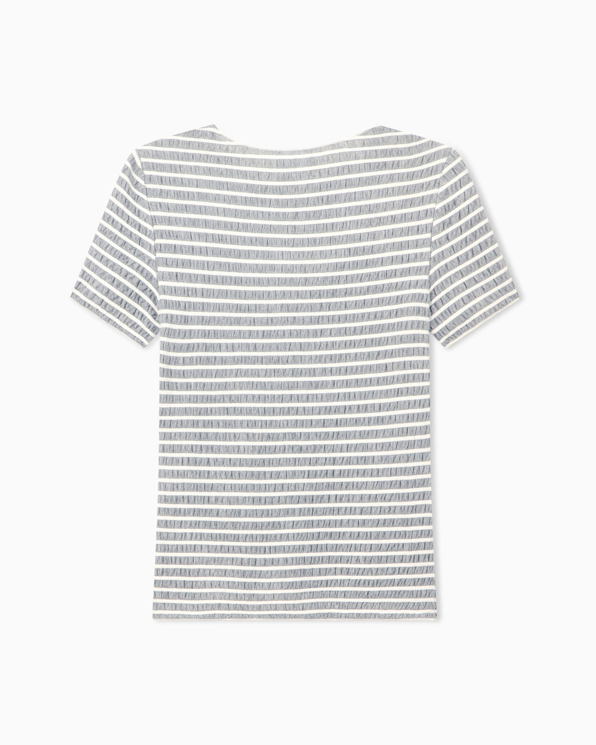 Slim-fit striped jacquard jersey shirt Signature Capsule
