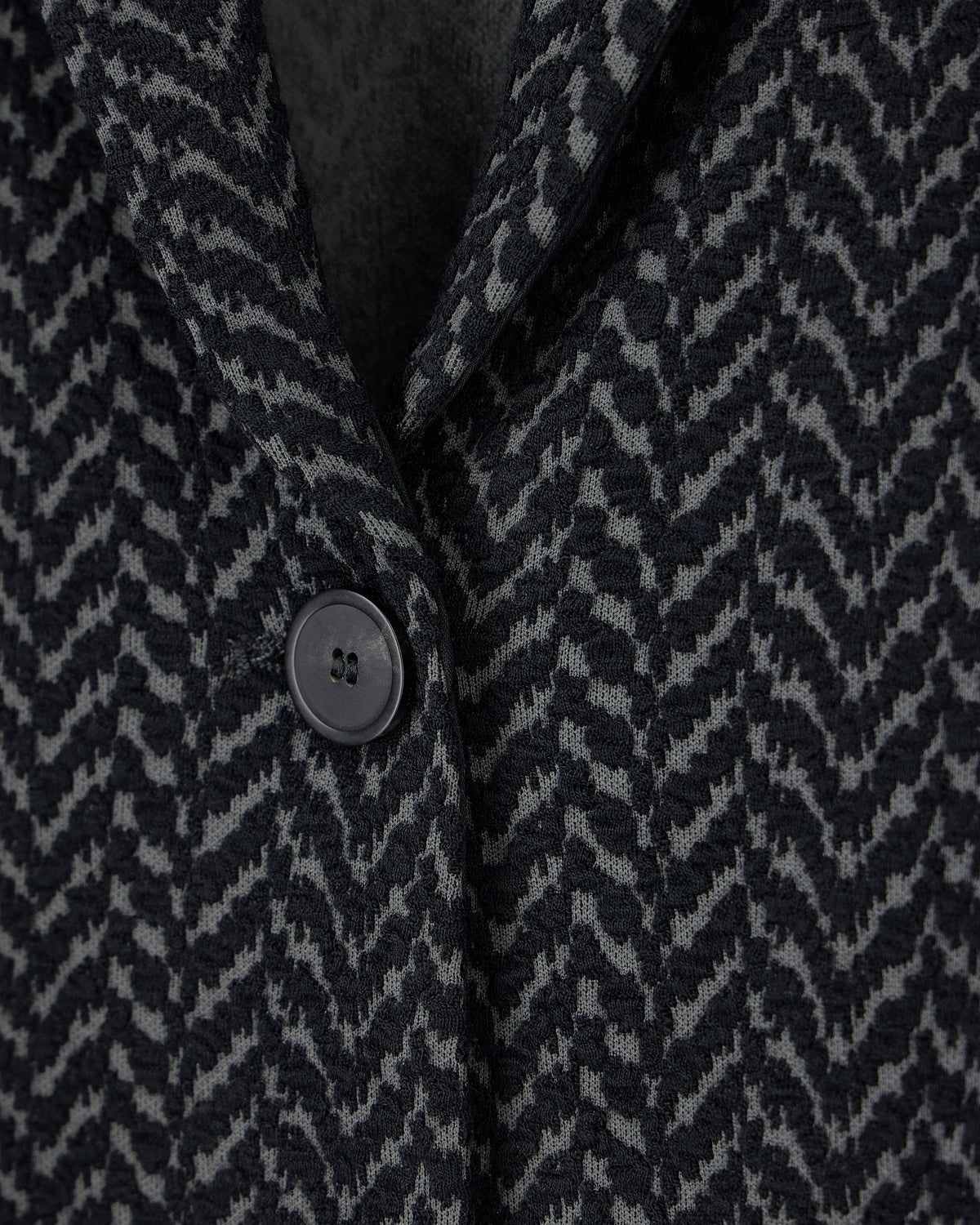 Chevron jacquard jersey jacket Signature Capsule