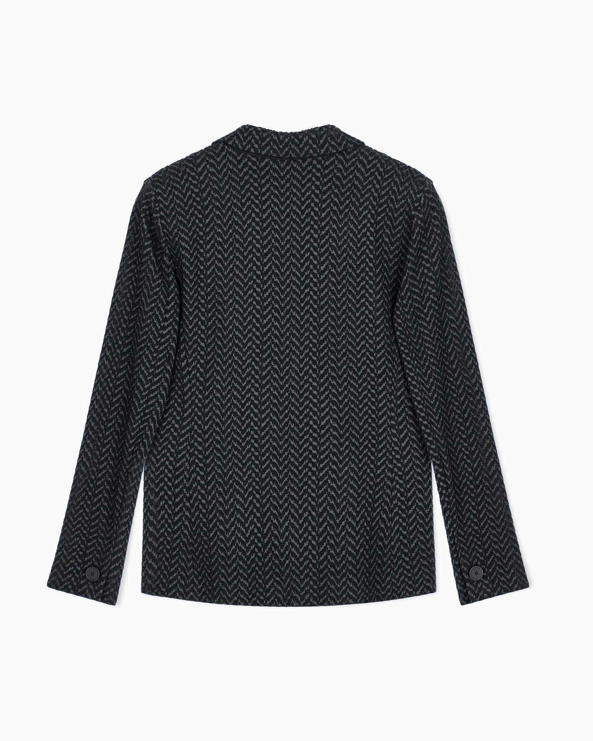 Chevron jacquard jersey jacket Signature Capsule