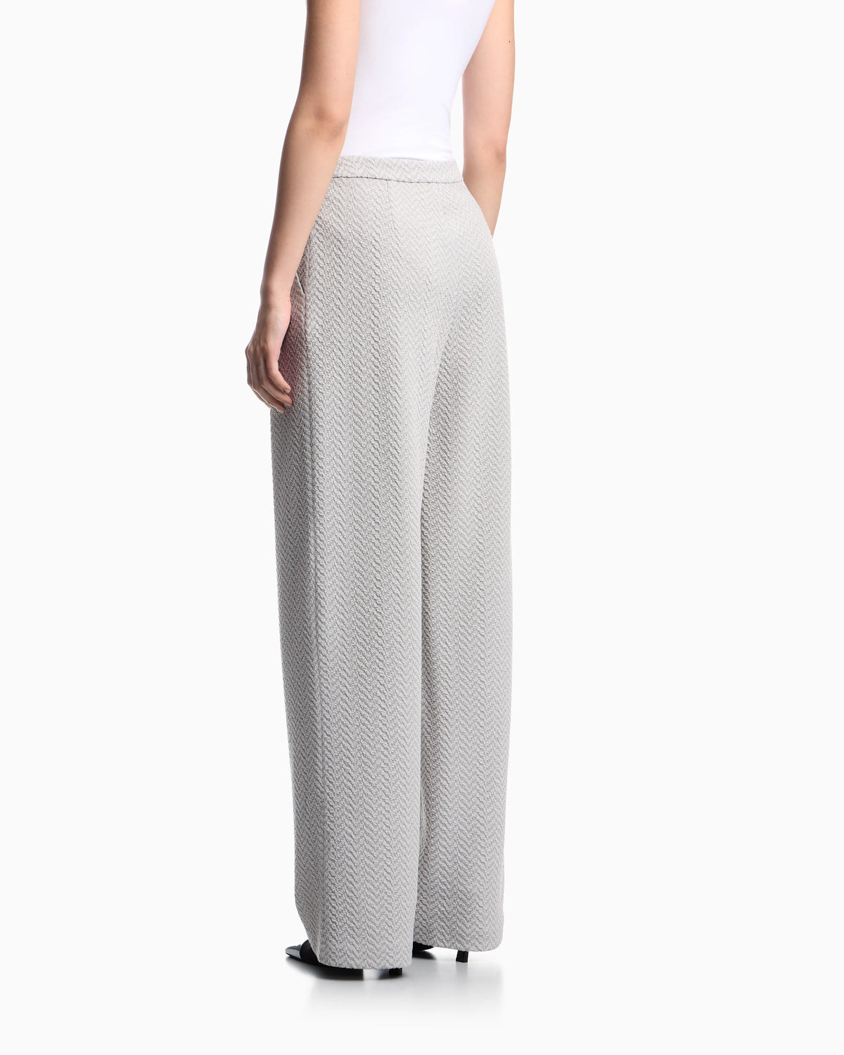 Chevron jacquard jersey pants Signature Capsule