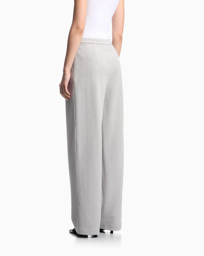 Chevron jacquard jersey pants Signature Capsule