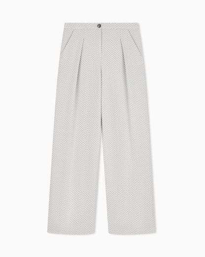 Chevron jacquard jersey pants Signature Capsule