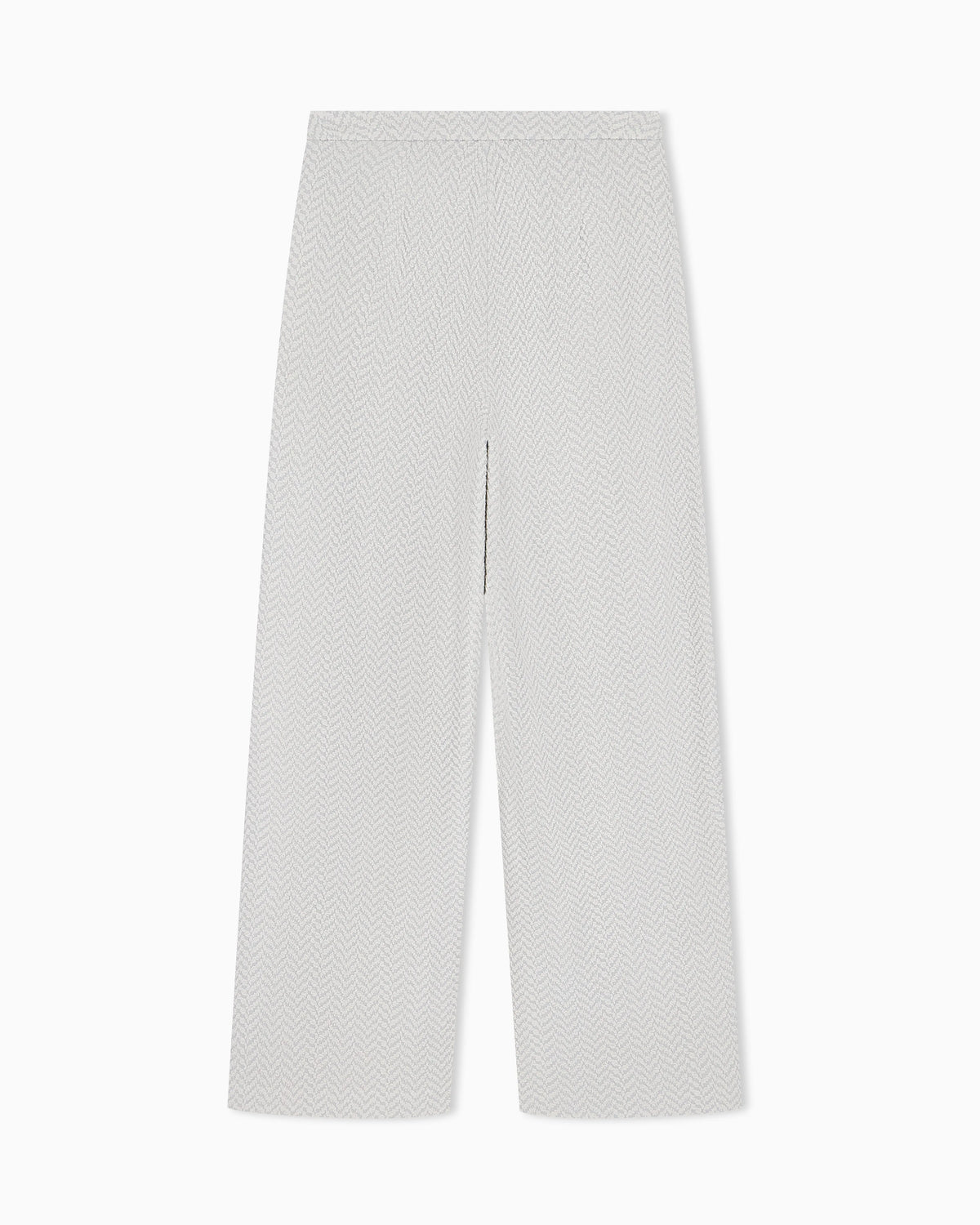 Chevron jacquard jersey pants Signature Capsule
