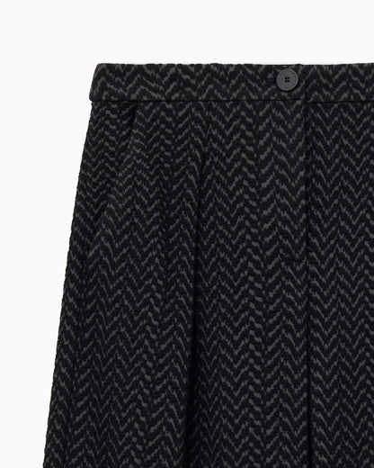Chevron jacquard jersey pants Signature Capsule