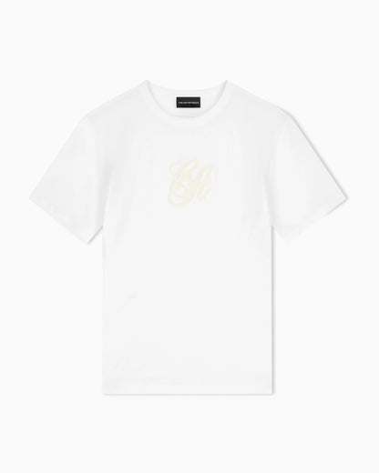 Supima jersey T-shirt with Signature Capsule logo embroidery