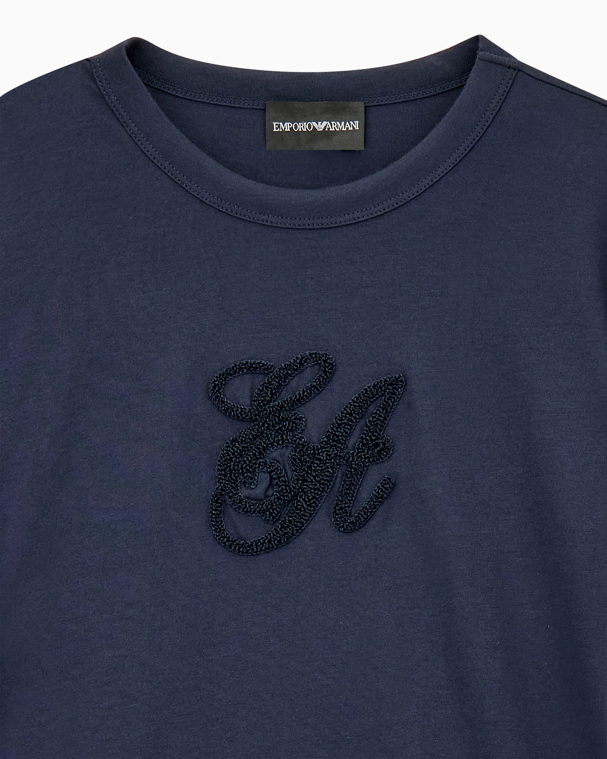 Supima jersey T-shirt with Signature Capsule logo embroidery