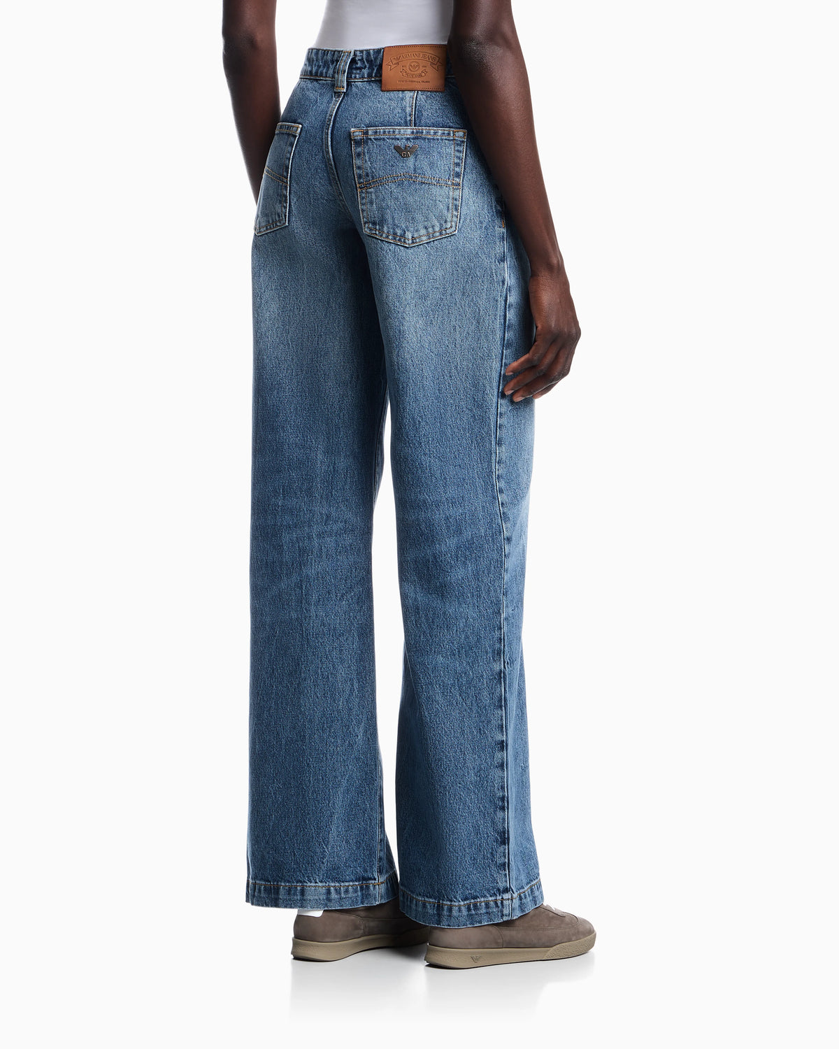 J14 regular fit jeans in denim armani jeans